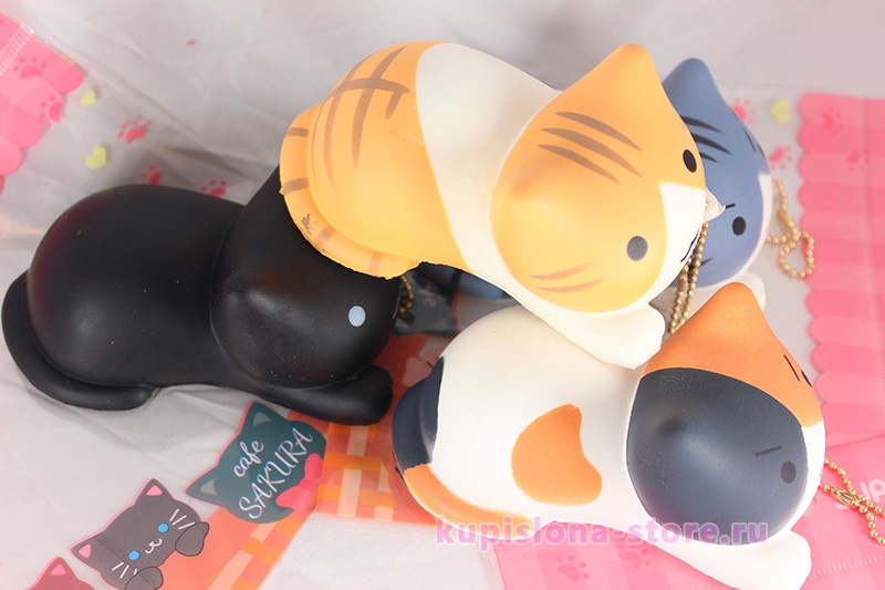 Сквиши «Lying cat» Сквиши «Lying cat»