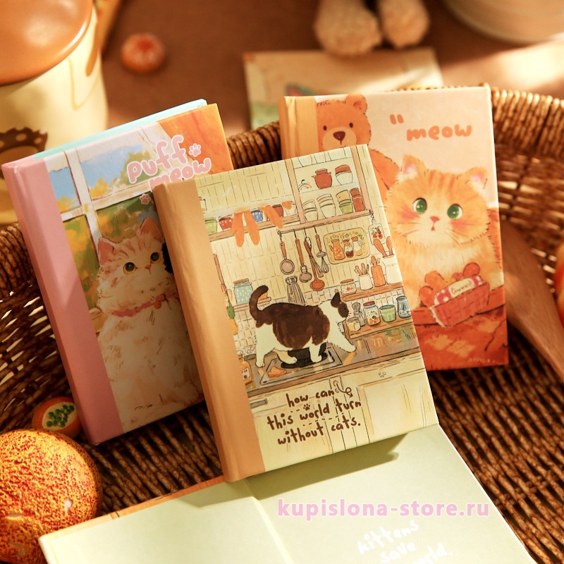 Блокнот «Puff meow» Блокнот «Puff meow»