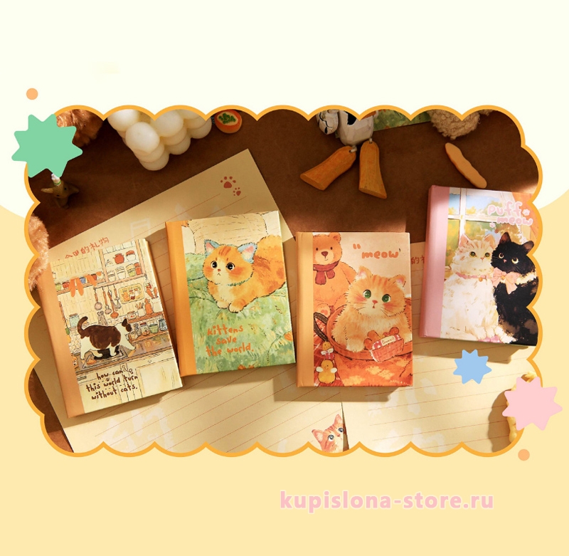 Блокнот «Puff meow» Блокнот «Puff meow»