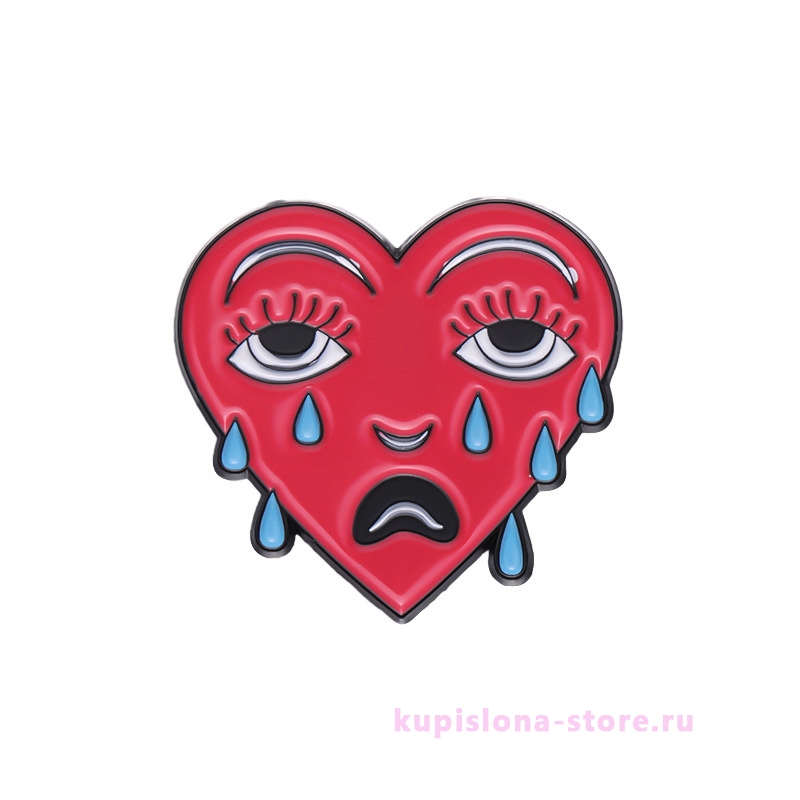 Брошь-значок «Deadly love» Брошь-значок «Deadly love»