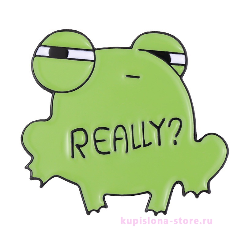 Брошь-значок «Really?» Брошь-значок «Really?»