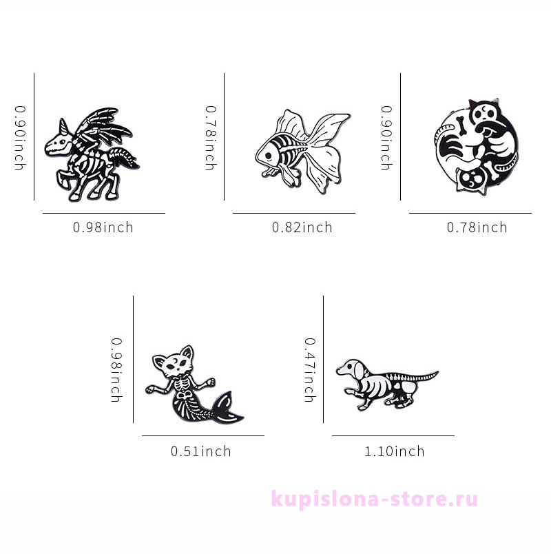 Брошь-значок «Skeleton» Брошь-значок «Skeleton»