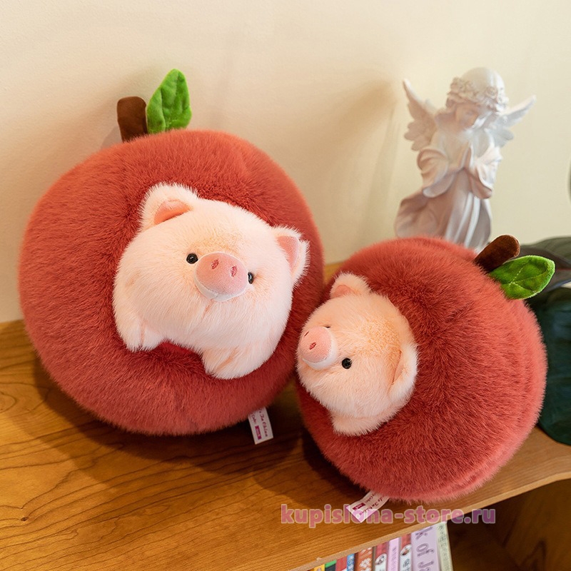 Мягкая игрушка «Apple pig» Мягкая игрушка «Apple pig»