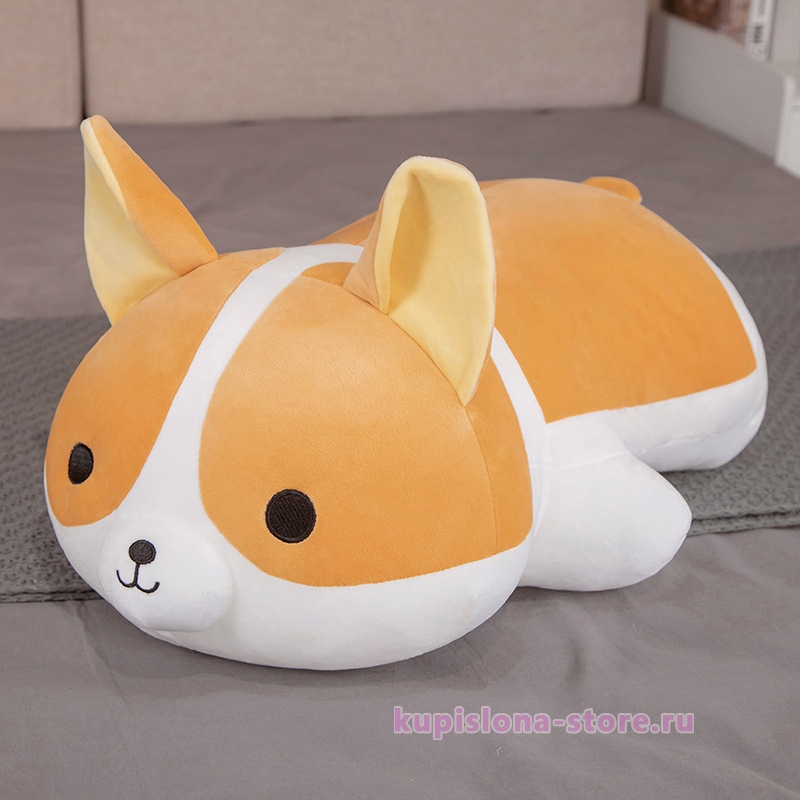 Мягкая игрушка «Relaxed corgi» 40 см Мягкая игрушка «Relaxed corgi» 40 см