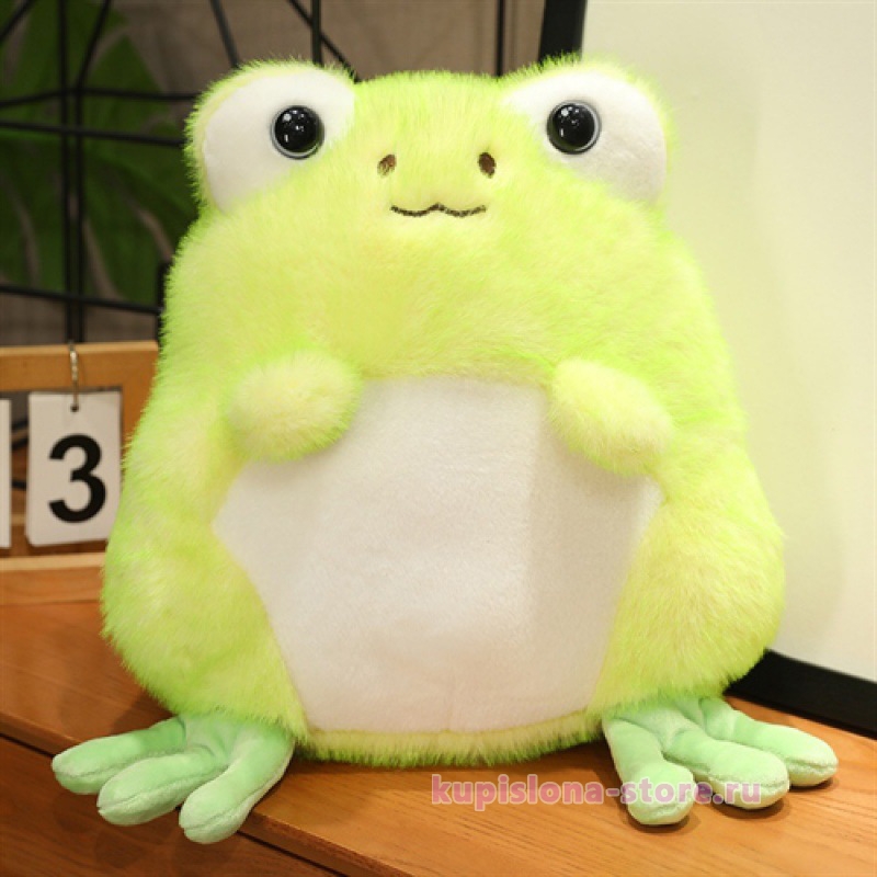 Мягкая игрушка «Smiling frog» 27 см Мягкая игрушка «Smiling frog» 27 см