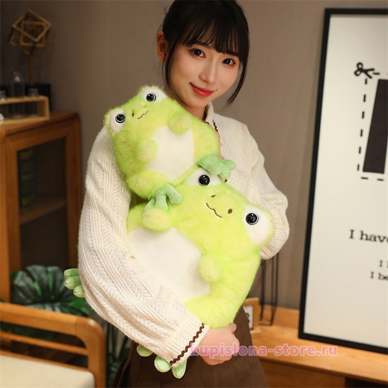 Мягкая игрушка «Smiling frog» 27 см Мягкая игрушка «Smiling frog» 27 см