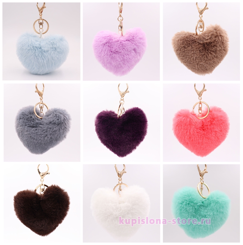Мягкий брелок «Heart» Мягкий брелок «Heart»