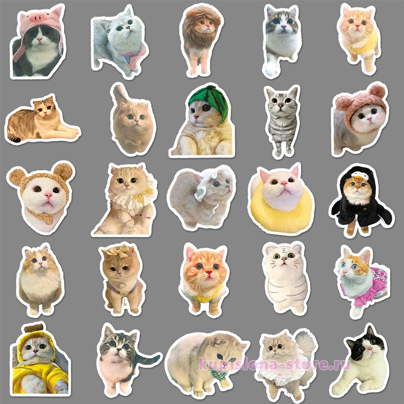 Набор наклеек «Cats are forever» Набор наклеек «Cats are forever»