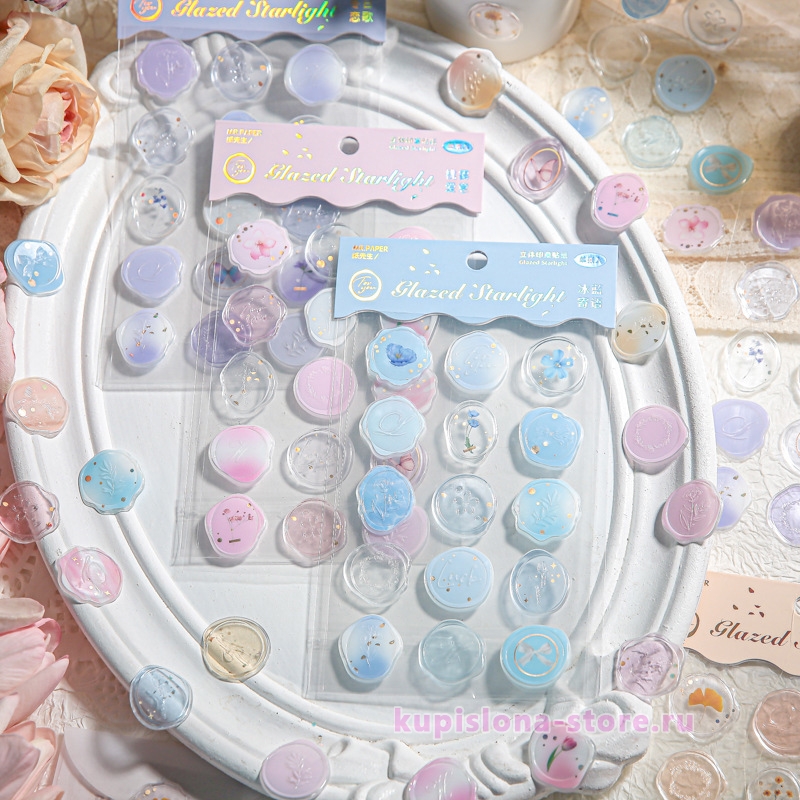 Набор наклеек «Glazed starlight» Набор наклеек «Glazed starlight»