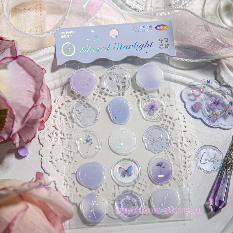 Набор наклеек «Glazed starlight» Набор наклеек «Glazed starlight»