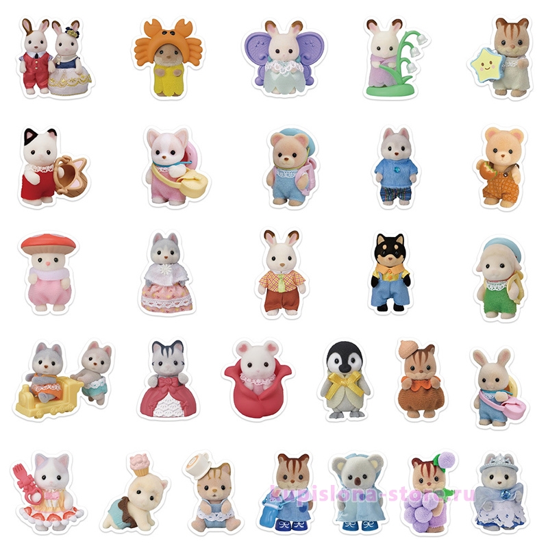 Набор наклеек «Small animals» Набор наклеек «Small animals»