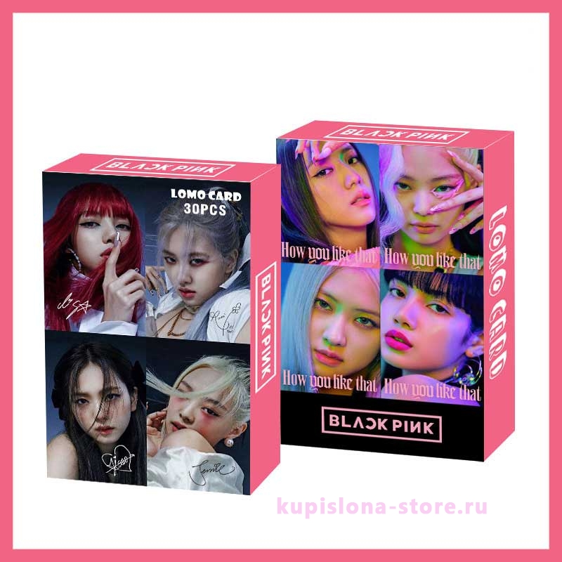 Набор почтовых открыток «Black Pink» Набор почтовых открыток «Black Pink»
