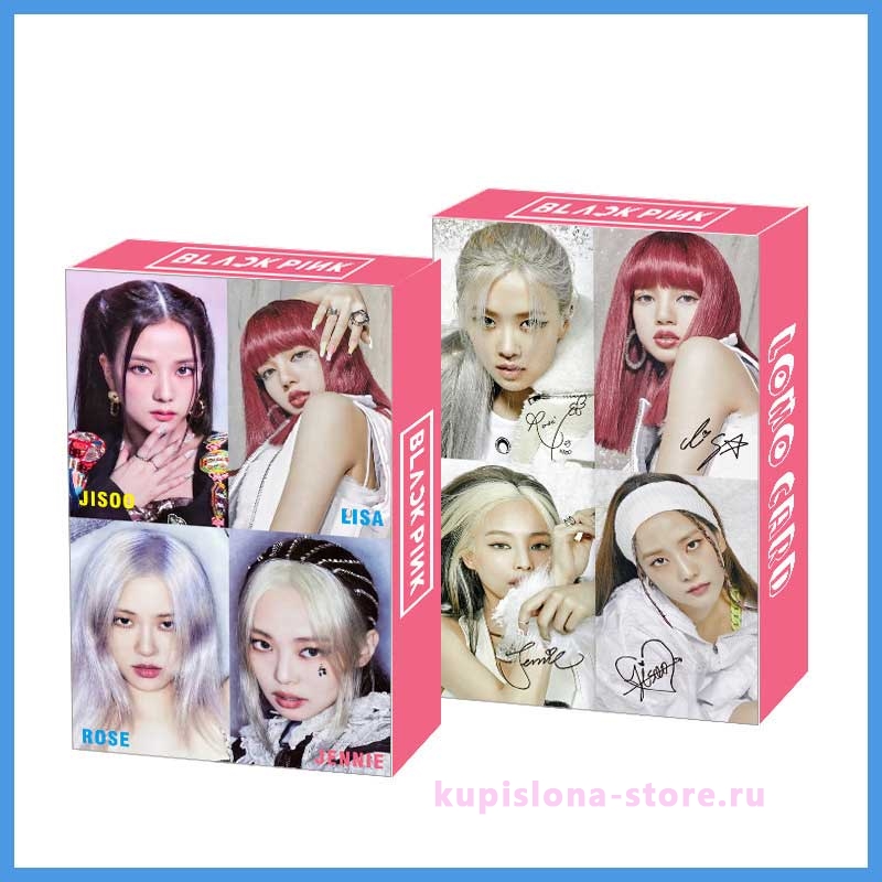 Набор почтовых открыток «Black Pink» Набор почтовых открыток «Black Pink»