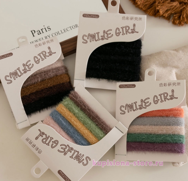 Набор резинок для волос «Smile girl» Набор резинок для волос «Smile girl»