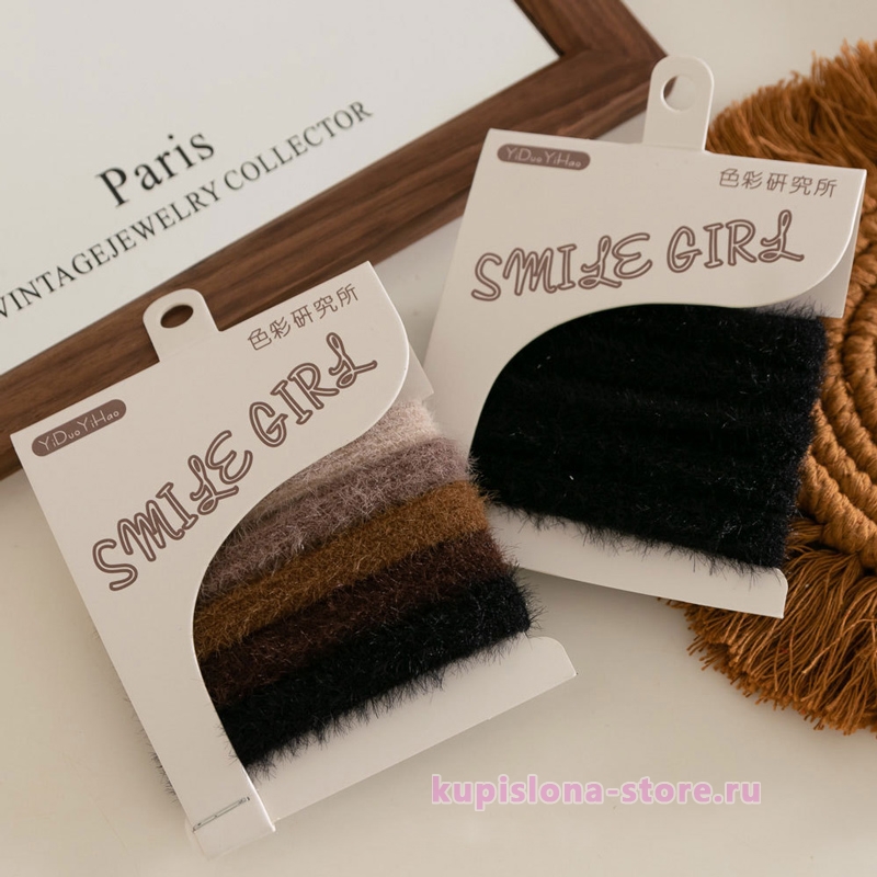 Набор резинок для волос «Smile girl» Набор резинок для волос «Smile girl»