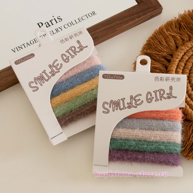 Набор резинок для волос «Smile girl» Набор резинок для волос «Smile girl»