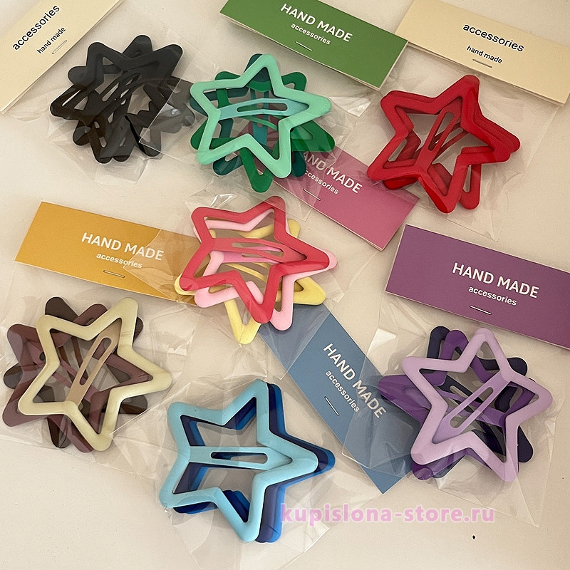 Набор заколок для волос «Stars» Набор заколок для волос «Stars»