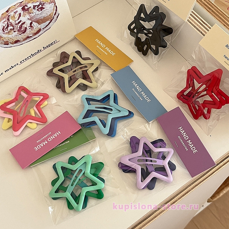 Набор заколок для волос «Stars» Набор заколок для волос «Stars»