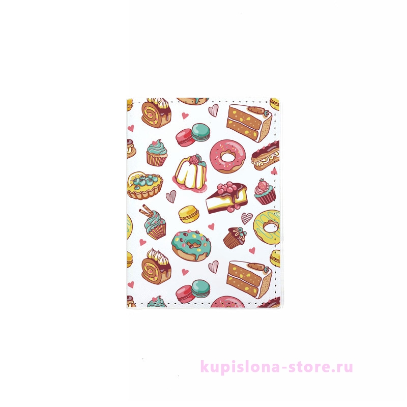 Обложка на паспорт «Sweet donuts» Обложка на паспорт «Sweet donuts»