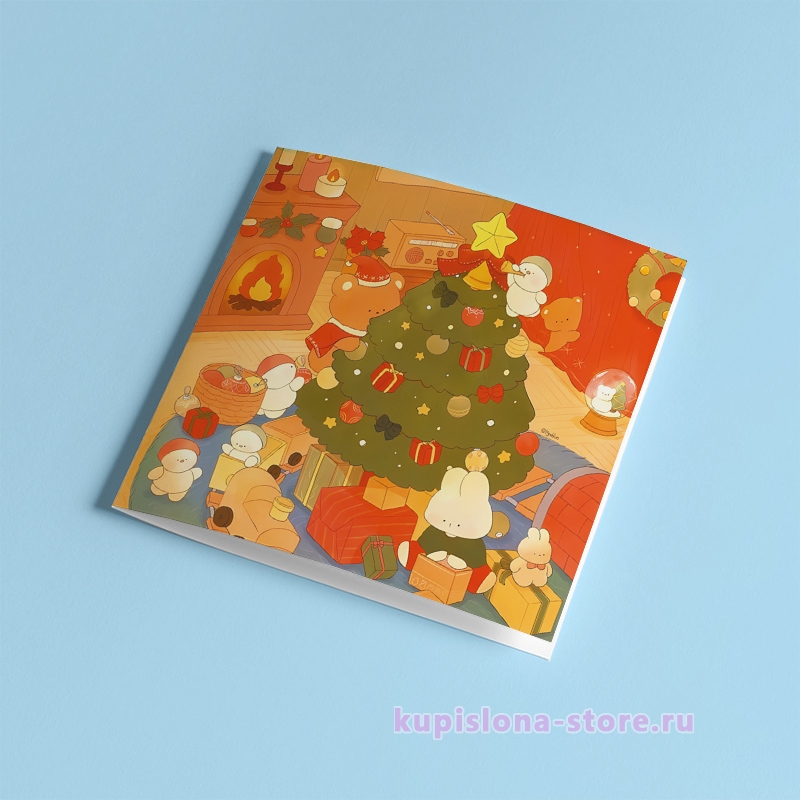 Открытка «Happy tree» Открытка «Happy tree»