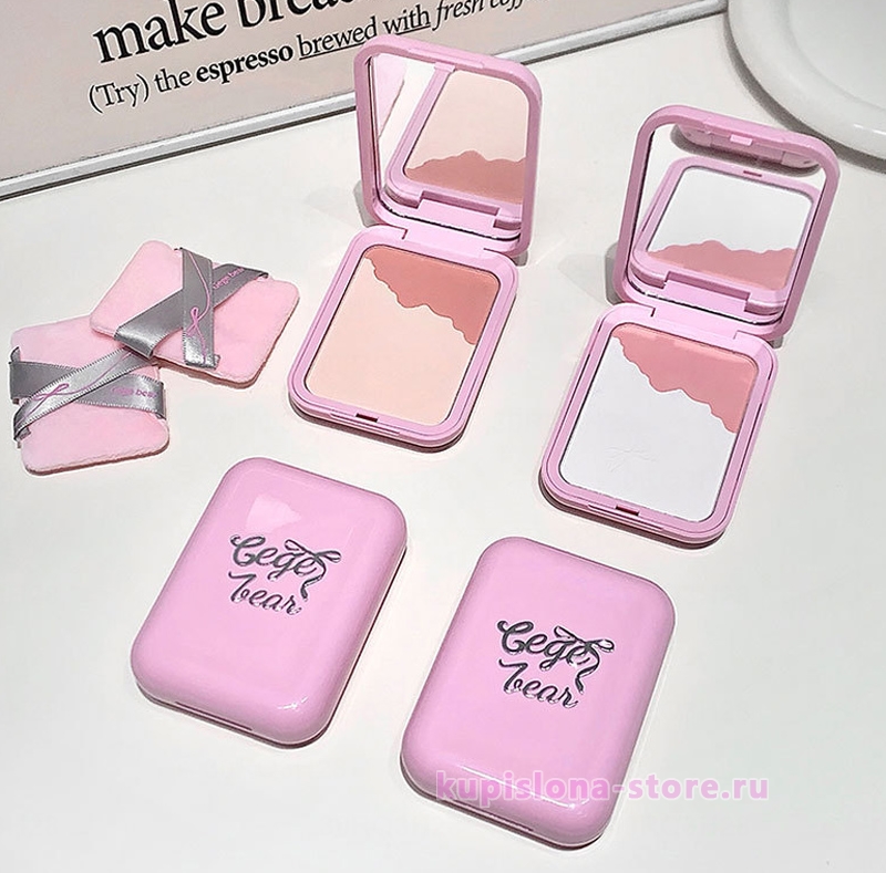 Пудра+румяна «Pink». Цвет №1 Пудра+румяна «Pink». Цвет №1