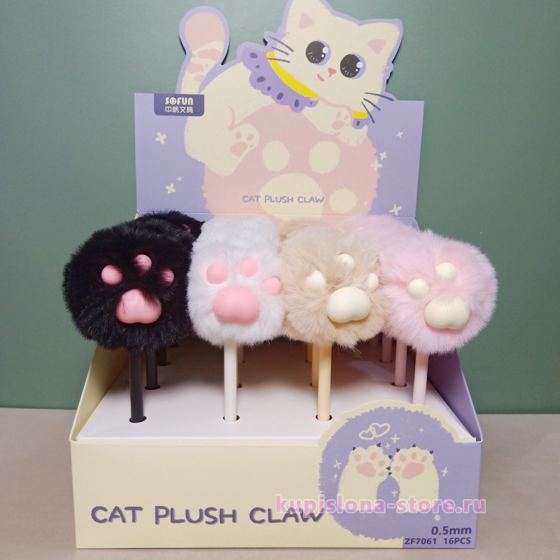 Ручка «Cat plush claw» Ручка «Cat plush claw»