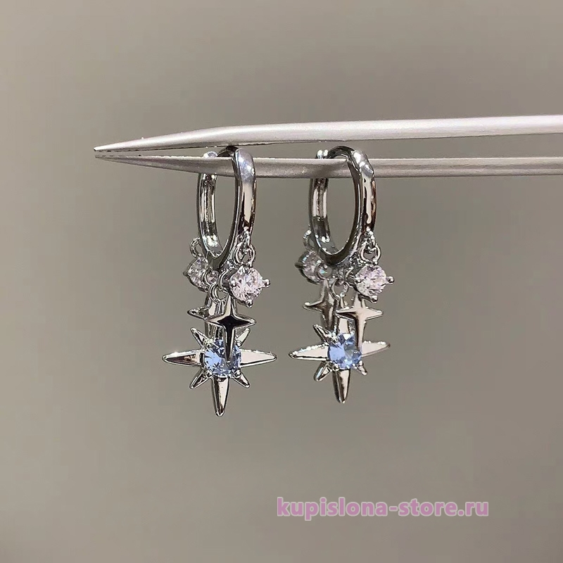 Серьга «Blue passion» Серьга «Blue passion»
