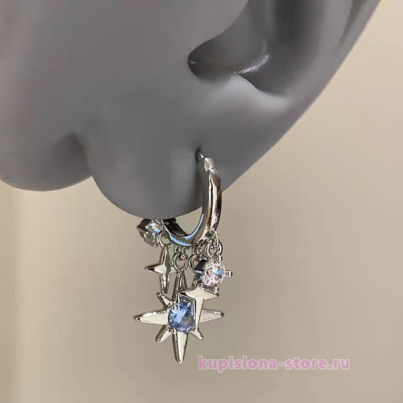Серьга «Blue passion» Серьга «Blue passion»