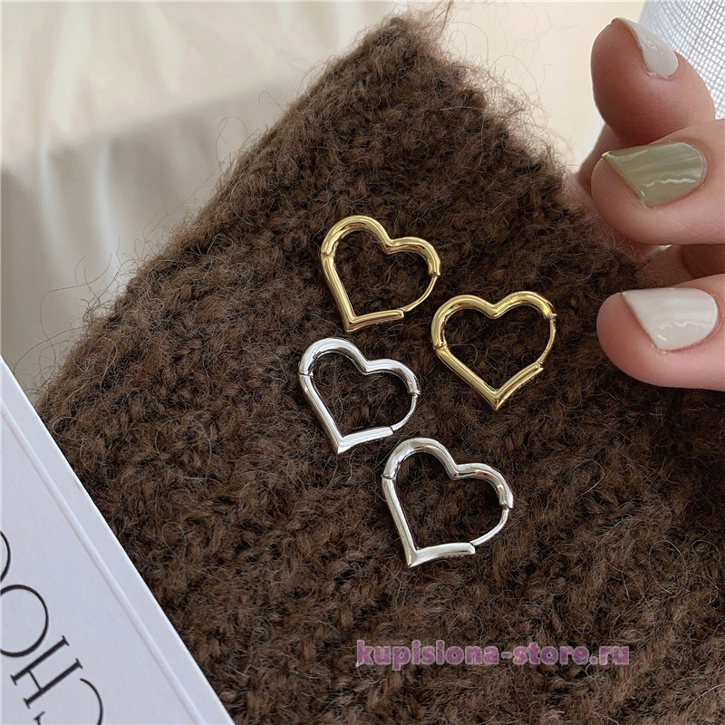 Серьги «Gloss heart» Серьги «Gloss heart»