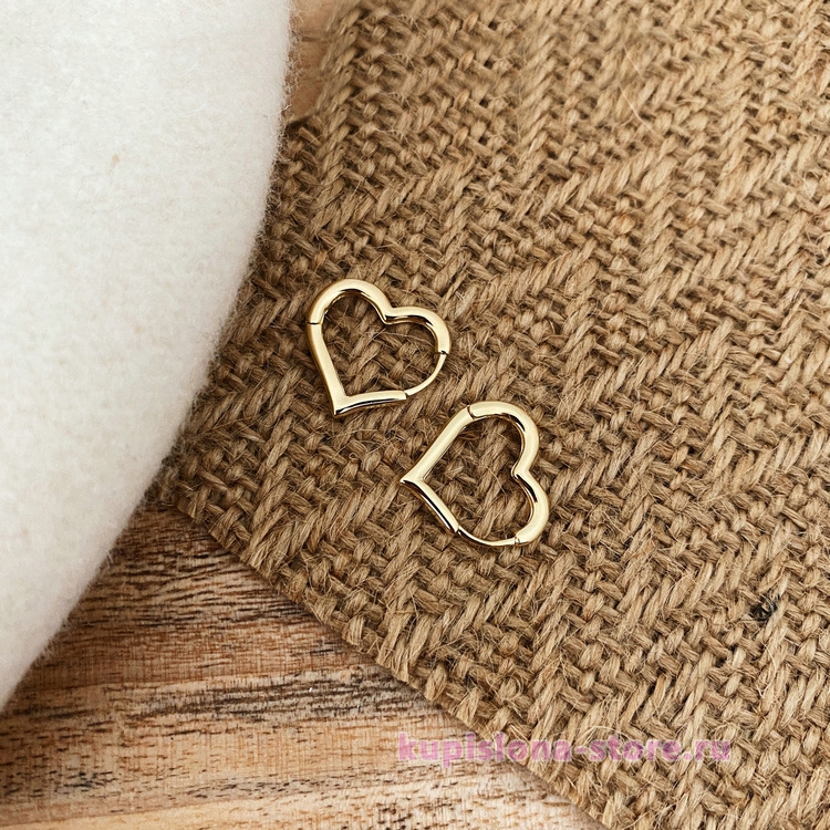 Серьги «Gloss heart» Серьги «Gloss heart»