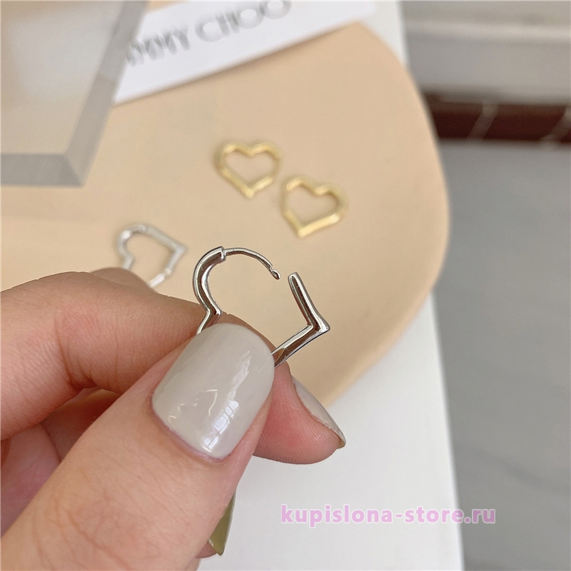 Серьги «Gloss heart» Серьги «Gloss heart»