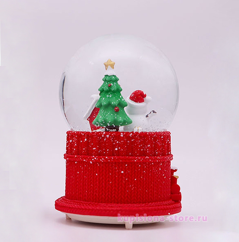 Стеклянный шар «Snowman's house» Стеклянный шар «Snowman's house»