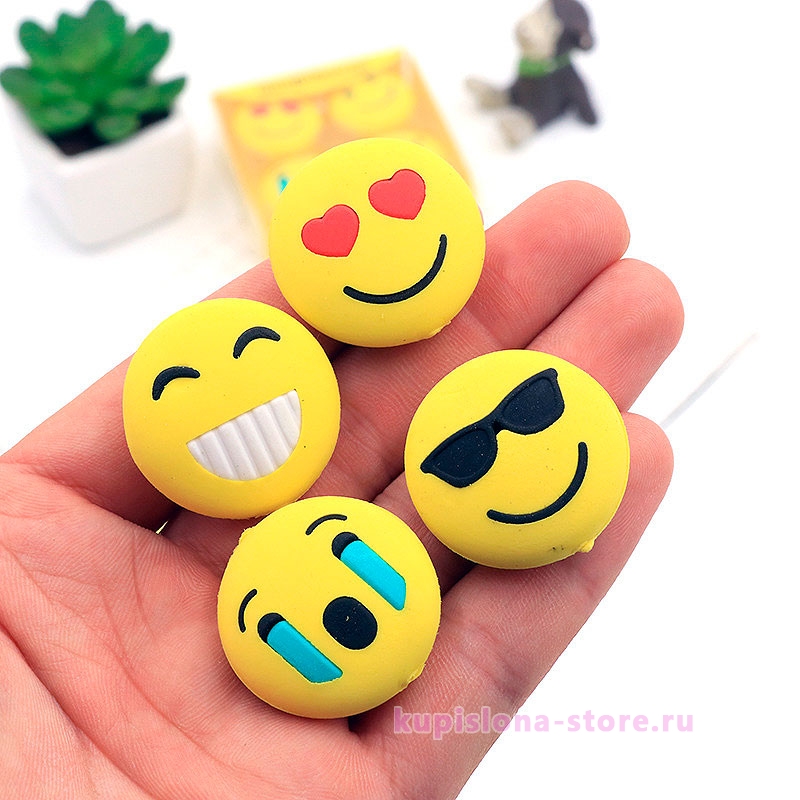 Набор стирательных резинок «Emoji» Набор стирательных резинок «Emoji»