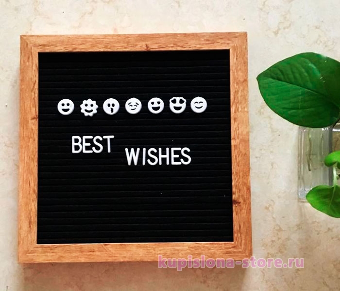 Пишущая доска «Best wishes» Пишущая доска «Best wishes»