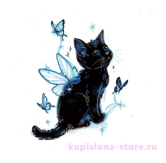Временная татуировка «Butterfly cat» Временная татуировка «Butterfly cat»