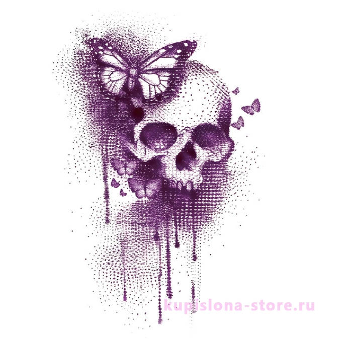 Временная татуировка «Deadly butterflies» Временная татуировка «Deadly butterflies»