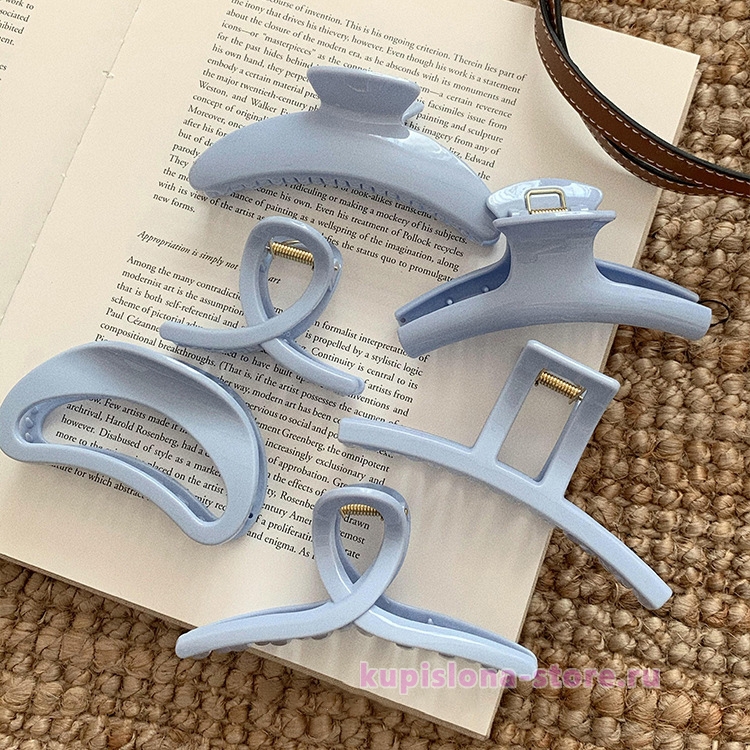 Заколка-краб «Blue» Заколка-краб «Blue»