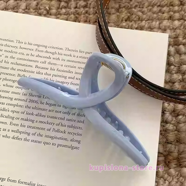Заколка-краб «Blue» Заколка-краб «Blue»