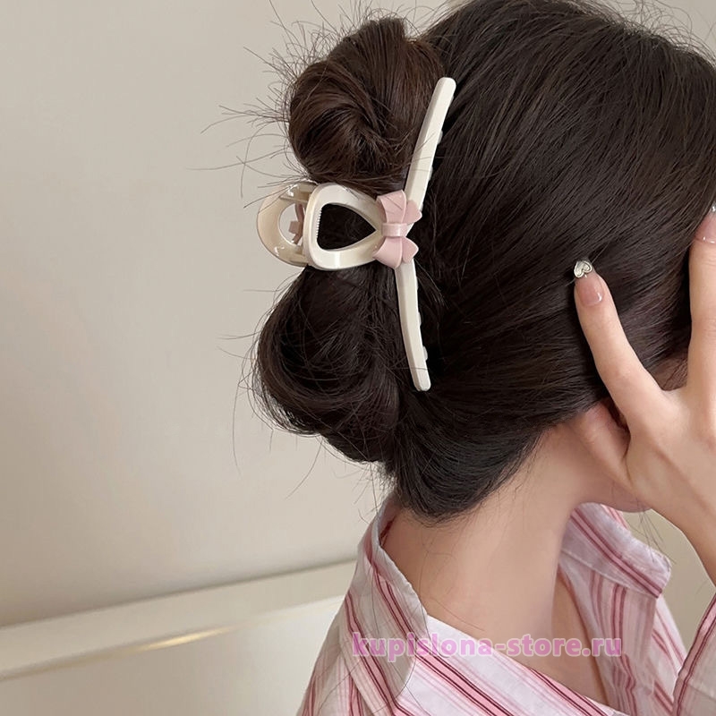 Заколка-краб «Cute bow» Заколка-краб «Cute bow»
