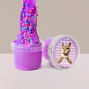 Слайм "Стекло" Butter, фиолетовый, 150 гр