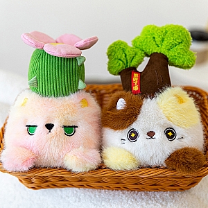 Игрушка мягконабивная «Котоцветок»