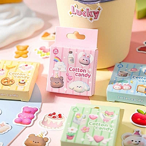 Набор наклеек «Cotton candy»