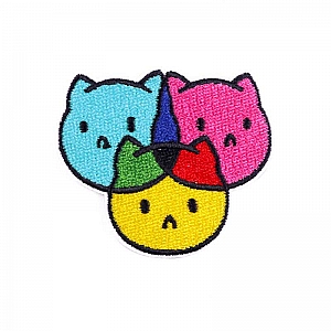 Нашивка «Three cats»