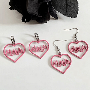 Серьги «Fire heart» Серьги «Fire heart»