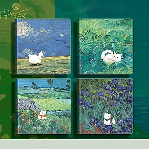 Блокнот «Alone in the field»
