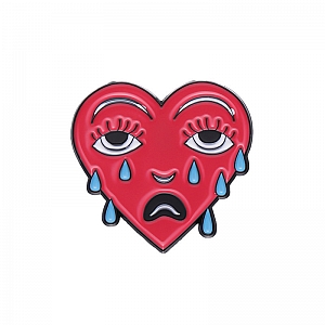 Брошь-значок «Deadly love»