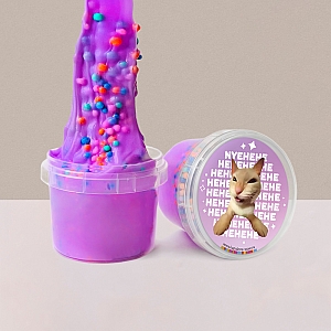 Слайм "Стекло" Butter, фиолетовый, 150 гр
