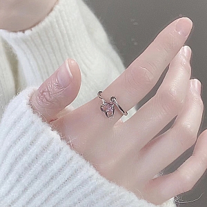 Кольцо «Pink love»
