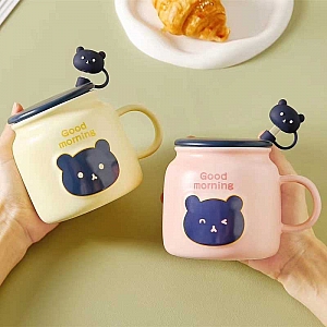 Кружка «Morning with a bear»