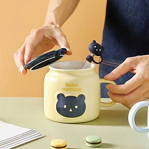 Кружка «Morning with a bear»